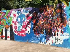 13A Mural by DanThoArt Daniel Thompson Paint Jamaica Barry St street art in Kingston Jamaica